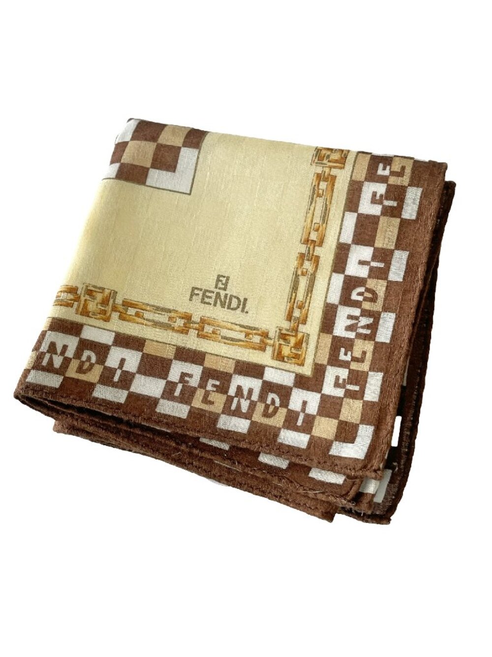 Vintage Fendi Cotton Scarf